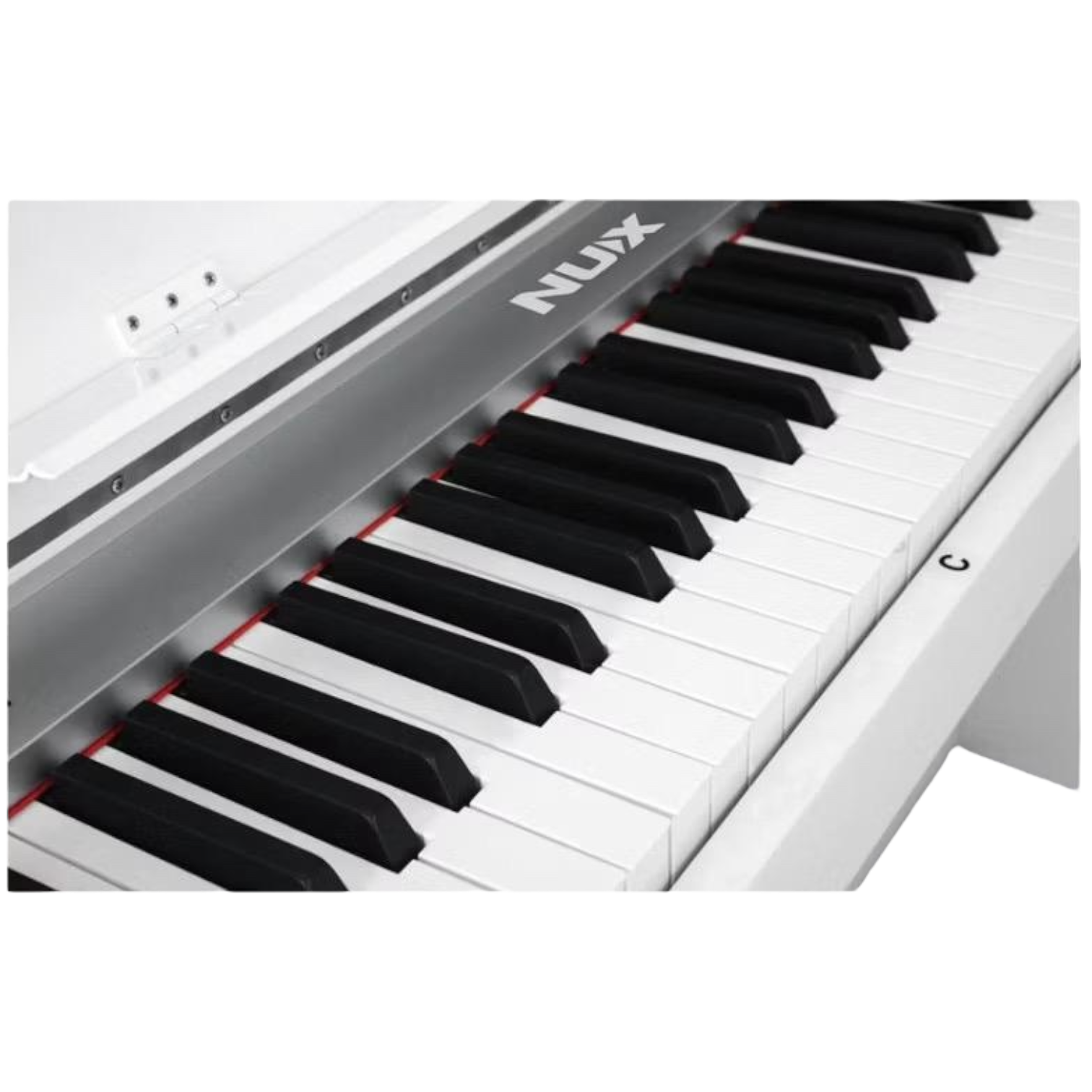 NUX WK-310 Upright Digital Piano (White) - Image 5