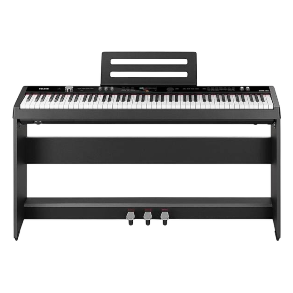 NUX NPK-20 Portable Digital Piano With Wooden Stand (Black) - Image 7