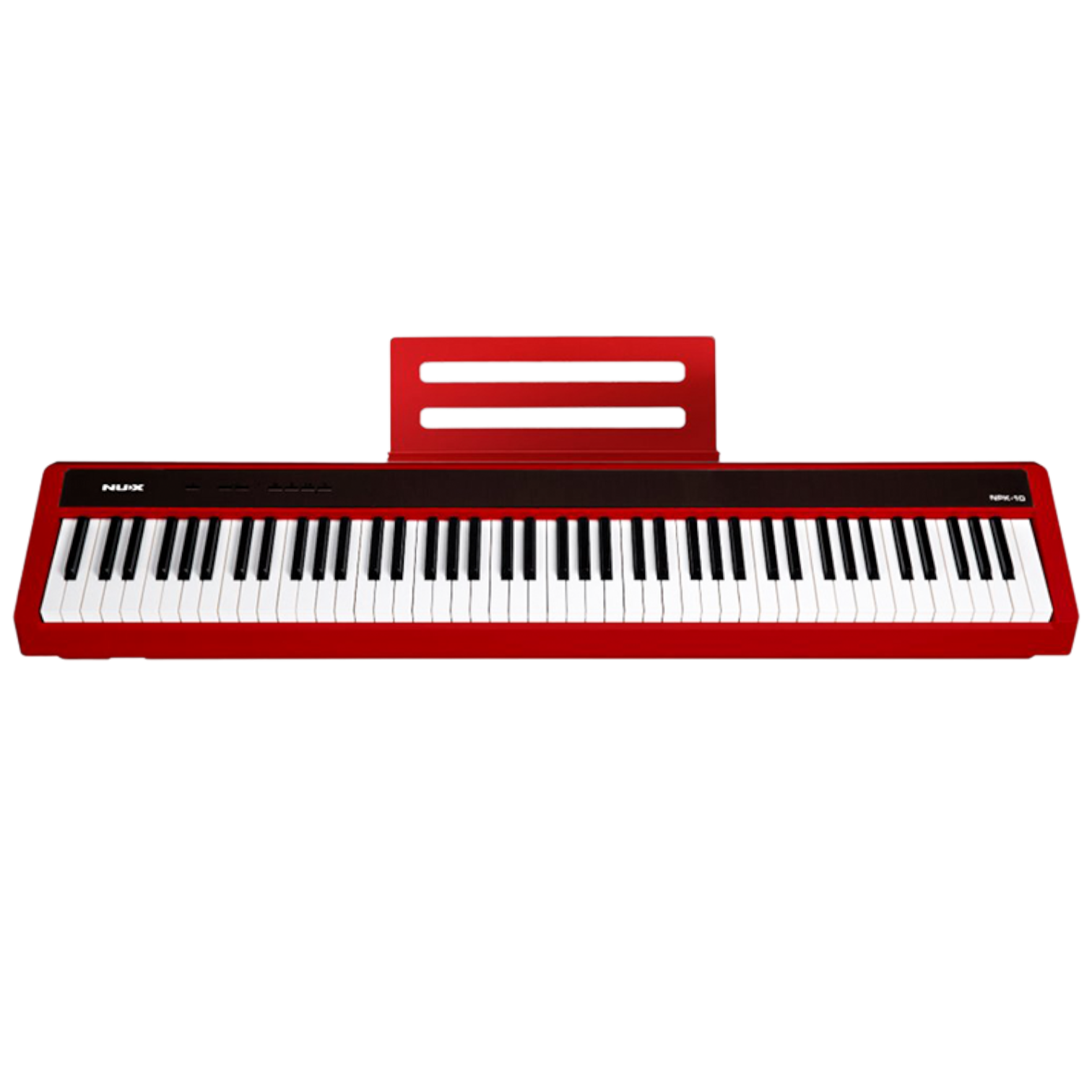 NUX NPK-10 Portable Digital Piano With X Stand (Red) - Image 5